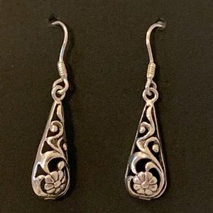 Sterling Silver Boho/Western Style Earrings